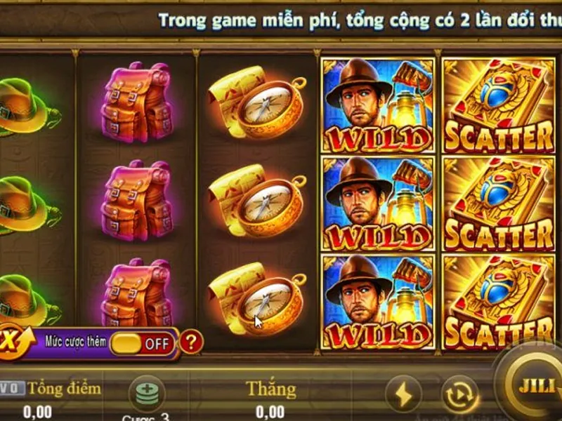 Trò chơi slot chủ đề Ai Cập cổ đại