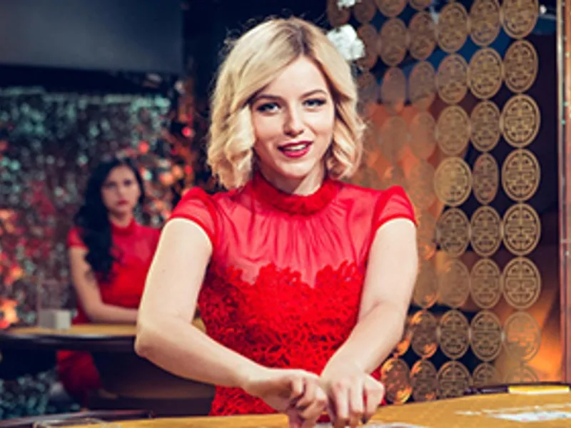 Người chia bài châu Á thanh lịch tại 88king